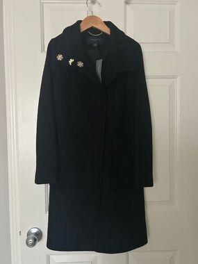 NWT Ann Taylor petite wool blend coat